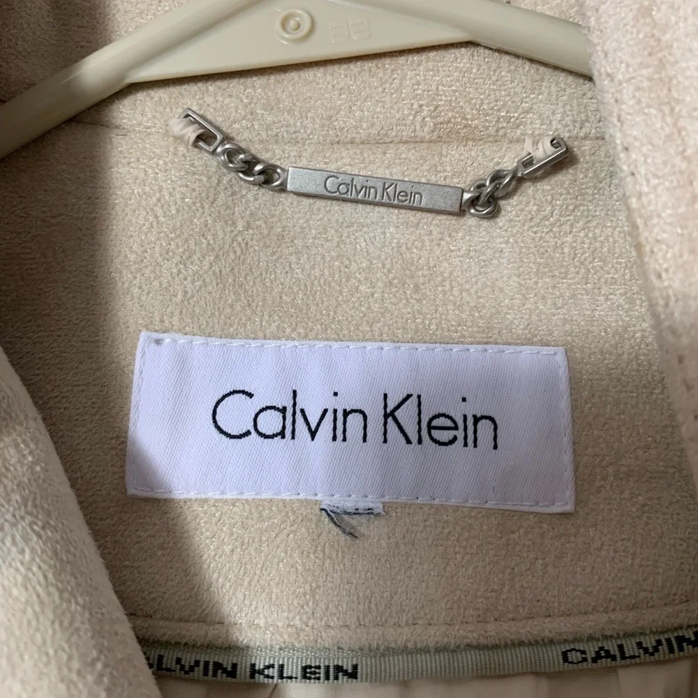 Calvin Klein Women’s Dress Jacket size M/L? Cream